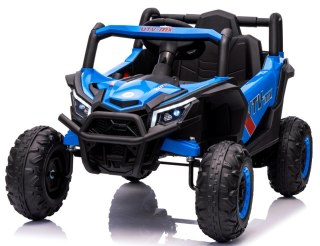 UTV2 R-sport Niebieski Auto na akumulator 4x4 EVA SKÓRA Pilot Akumulator litowo-jonowy