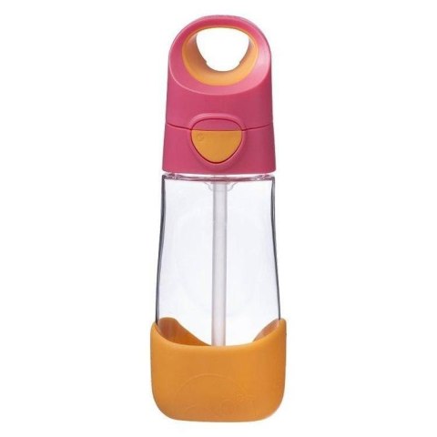 Butelka tritanowa ze słomką Strawberry Shake 450ml