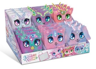 Pluszowe mini notatniki z zawieszką (24szt)