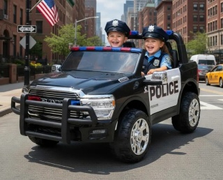 Potężny RAM 3500 Auto na akumulator 24V – 2x200W, LED, pilot, Bluetooth