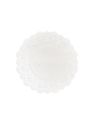Serwetki dekoracyjne białe FSC śr. 20cm 12szt