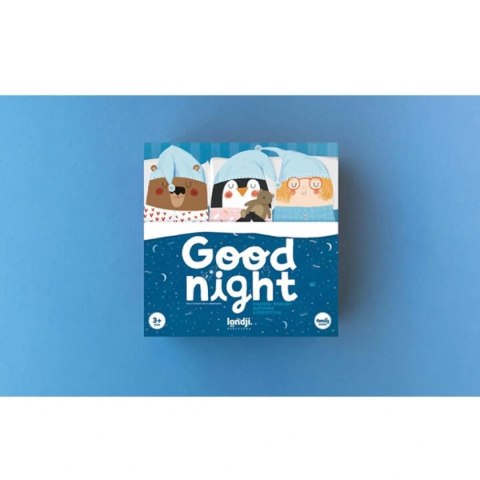 Gra edukacyjna Londji Goodnight 3w1 dla dzieci od 3 lat - pamięć
