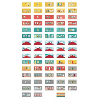 Gra matematyczna Home Sweet Home 72 kart - Londji 7+