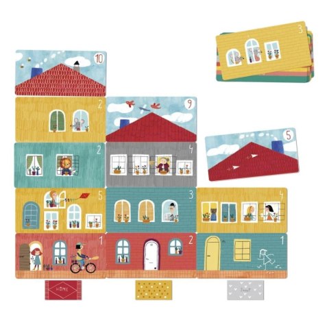 Gra matematyczna Home Sweet Home 72 kart - Londji 7+