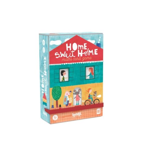 Gra matematyczna Home Sweet Home 72 kart - Londji 7+