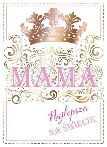 Karnet B6 Mama Pink
