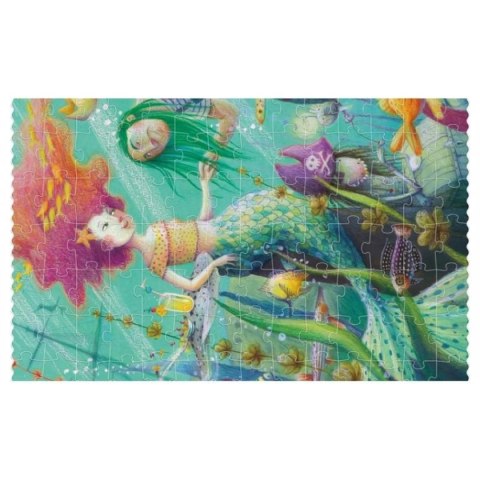 Londji Moja syrenka brokatowe puzzle 350 el. - 8+