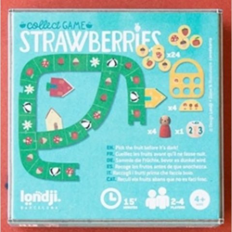 Mini gra strategiczna Strawberries - Londji dla dzieci od 4 lat