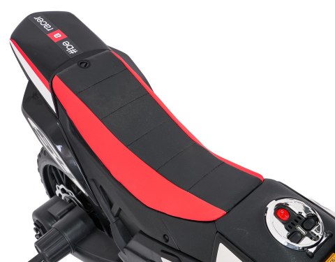 Motor Aprilia RX Biały na Akumulator czerwony 2x35W + Kółka Boczne