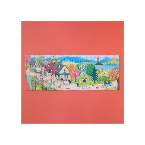 Puzzle 100 elementów Pewnego razu... z grą obserwacyjną - Londji 5+