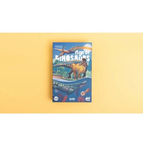 Puzzle edukacyjne Era dinozaurów 100 el. - Londji od 5 lat