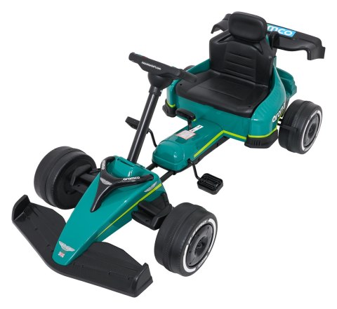 Gokart na pedały Aston Martin dla dzieci Koła EVA Wolny bieg