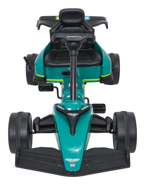 Gokart na pedały Aston Martin dla dzieci Koła EVA Wolny bieg
