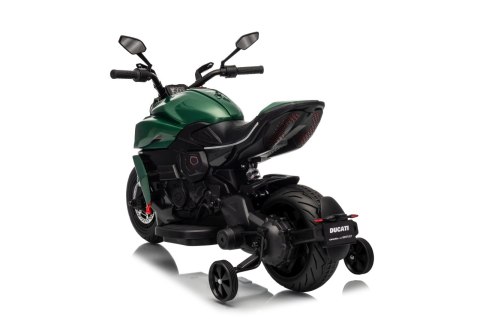 Motor na Akumulator Ducati Diavel for Bentley 12V Koła EVA Zielony
