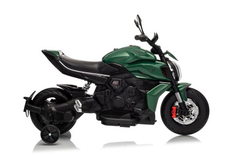 Motor na Akumulator Ducati Diavel for Bentley 12V Koła EVA Zielony