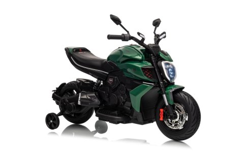 Motor na Akumulator Ducati Diavel for Bentley 12V Koła EVA Zielony