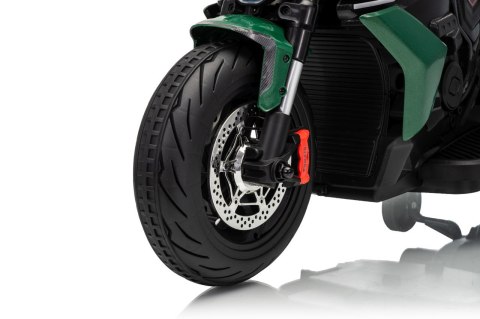 Motor na Akumulator Ducati Diavel for Bentley 12V Koła EVA Zielony