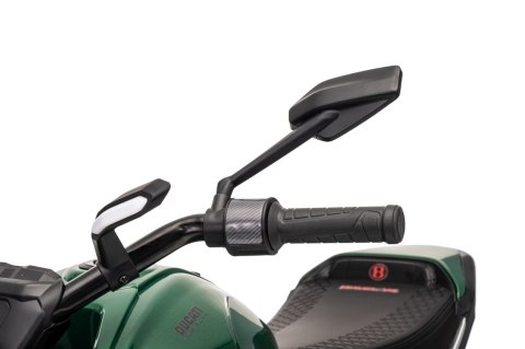 Motor na Akumulator Ducati Diavel for Bentley 12V Koła EVA Zielony