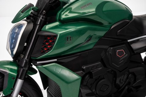 Motor na Akumulator Ducati Diavel for Bentley 12V Koła EVA Zielony