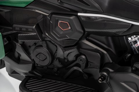 Motor na Akumulator Ducati Diavel for Bentley 12V Koła EVA Zielony
