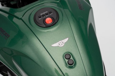 Motor na Akumulator Ducati Diavel for Bentley 12V Koła EVA Zielony