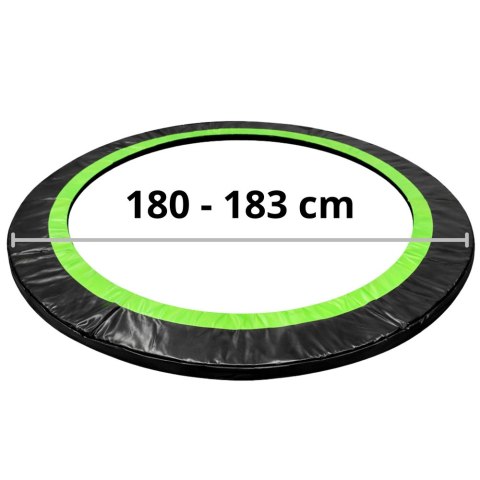 Osłona na sprężyny do Trampoliny Sport Max 6ft Czarno-Zielona