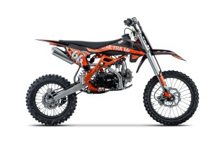 Pit Bike Ultra 66 125cc – Mocny Motocykl Spalinowy | Tarczowe Hamulce