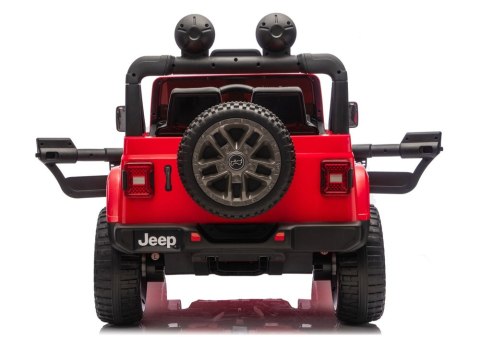 Pojazd Na Akumulator Jeep Rubicon 4x4 DK-JWR556 4x200W 24V Czerwony