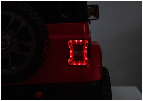 Pojazd Na Akumulator Jeep Rubicon 4x4 DK-JWR556 4x200W 24V Czerwony