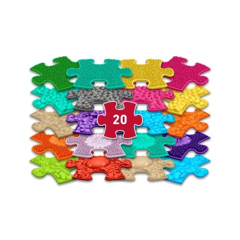 Maty sensoryczne Muffik Mini Puzzle 20 elementów - od 12 m-cy