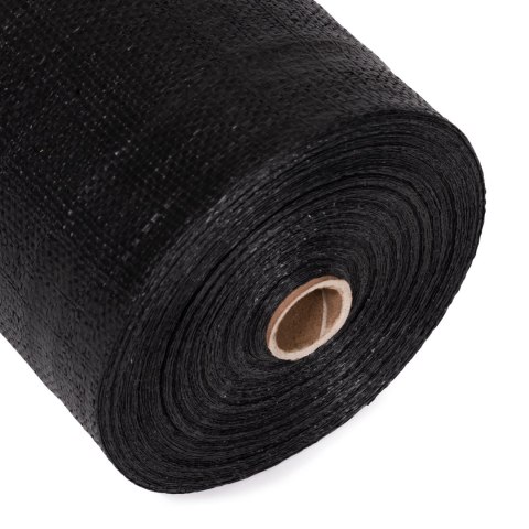 Agrowłóknina czarna agrotkanina UV 135g mata antychwastowa 1,1x50m kołki MulltiGarden