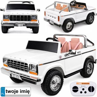 Auto na akumulator Ford Bronco PA0338 amerykańska legenda 4 x 24V