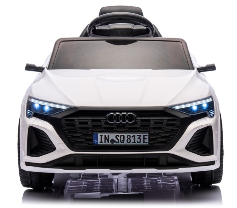 AUDI SQ8 BIAŁY Auto na akumulator EVA Skóra pilot Akumulator litowo-jonowy