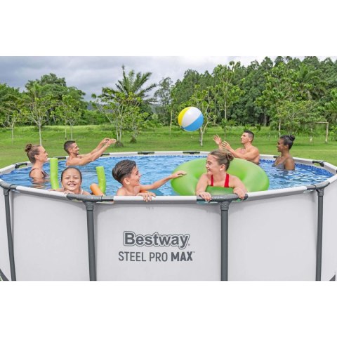 Basen ogrodowy stelażowy 427 x 122 cm 19w1 Bestway 5612X