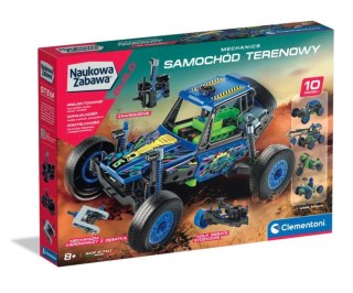 Clementoni 50918 Naukowa Zabawa Lab Laboratorium Mechaniki - Samochód Terenowy