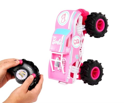 Mattel HNV02 Samochód RC Hot Wheels Monster Truck Barbie