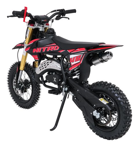 Motor Spalinowy NITRO 60cc 2T Cross z Zrywką | 50 km/h Czerwony