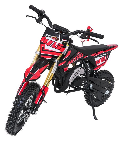 Motor Spalinowy NITRO 60cc 2T Cross z Zrywką | 50 km/h Czerwony