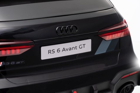 Audi RS6 Avant GT Czarny Auto na Akumulator dla dziecka 4x35W