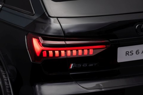 Audi RS6 Avant GT Czarny Auto na Akumulator dla dziecka 4x35W