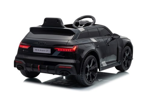 Audi RS6 Avant GT Czarny Auto na Akumulator dla dziecka 4x35W