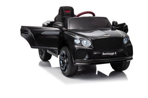 Bentley Bentayga S Czarny na Akumulator dla Dziecka | 12V, Pilot, Koła EVA