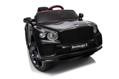 Bentley Bentayga S Czarny na Akumulator dla Dziecka | 12V, Pilot, Koła EVA
