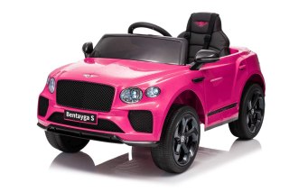 Auto na akumulator Bentley Bentayga S Różowy 2x35W