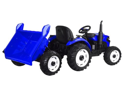 TRAKTOR na akumulator z przyczepą i ruchomym kiperem PA0347