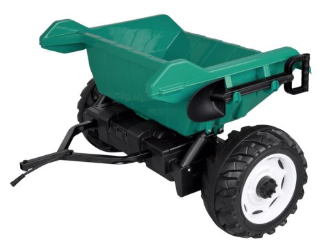 TRAKTOR na akumulator z przyczepą i ruchomym kiperem PA0347