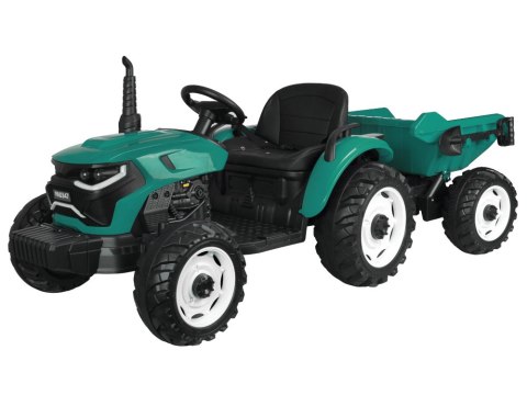 TRAKTOR na akumulator z przyczepą i ruchomym kiperem PA0347