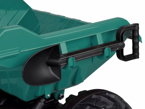 TRAKTOR na akumulator z przyczepą i ruchomym kiperem PA0347