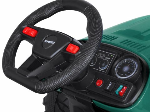 TRAKTOR na akumulator z przyczepą i ruchomym kiperem PA0347