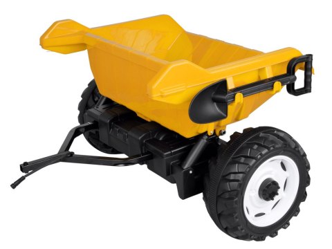 TRAKTOR na akumulator z przyczepą i ruchomym kiperem PA0347